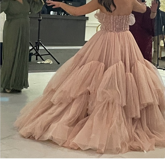 Engagement Dress 
Designer - Tarik Ediz - Picture 6 of 7